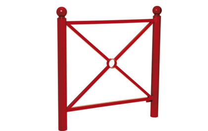 Barriere de ville boule-rouge